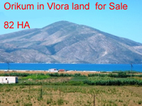 Float of land for sale in Orikum Vlora