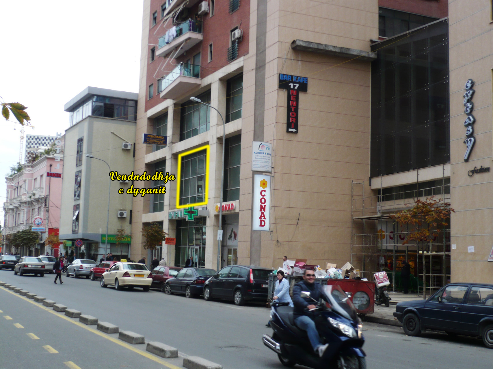 Store for RENT in Tirana near Sami Frasheri High School, 60m2(TRR-1001)