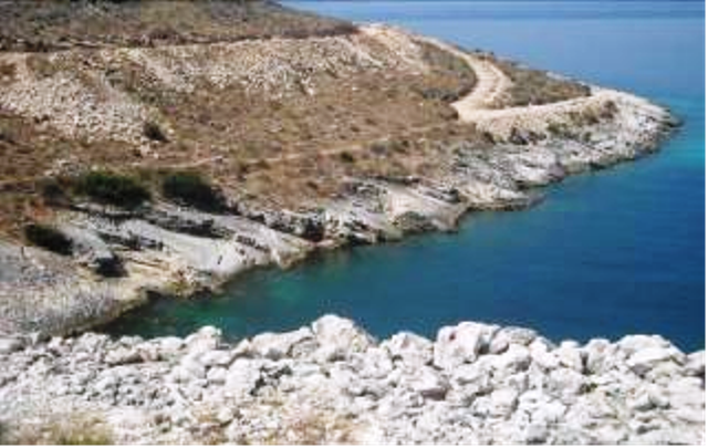 Land for sale in Berdenesh village in Saranda , only few meters from the sea, (SRS-412-3)