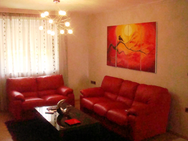Two bedroom apartment for rent close to the bllok area in Tirana, (TRR-412-14)