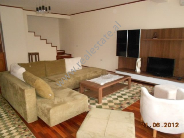 Duplex apartment for rent in Kodra e Diellit Residence in Tirana , (TRR-1112-12)