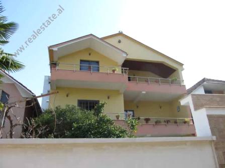 Three storey villa for rent in Don Bosko Street in Tirana, Albania (TRR-314-27j)