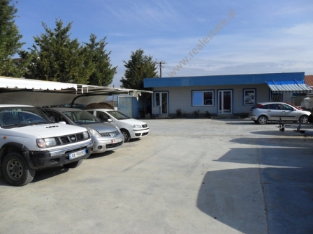 Land and warehouse for rent in Aeroporti Street close to Kashar area in Tirana, Albania (TRR-315-34b)