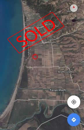 Land for sale near the Sea of Spille in Kavaje, Albania (KVS-215-1b)