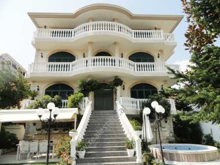 4 storey villa for rent in Tirana, in Dhimiter Kamarda street, Albania
