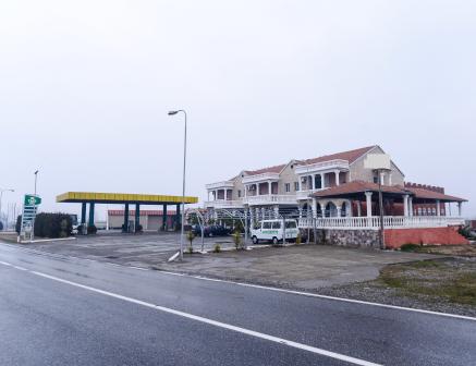Hotel and Gas station for sale in Shkodra, near Bushat Municipality, Albania (SHS-216-1b)