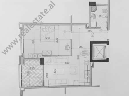 One bedroom apartment for sale in Haxhi Sina Street in Tirana, Albania (TRS-616-5b)