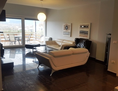 Modern apartment for rent at Long Hill Residence in Lunder village, Tirana