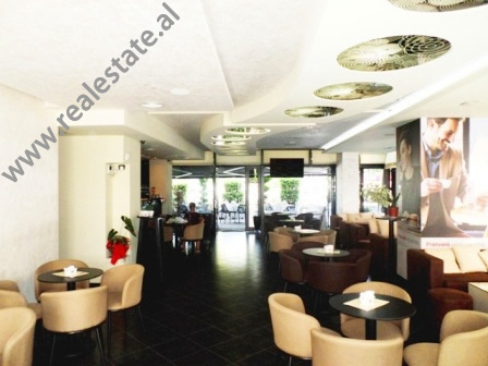 Modern coffee-bar for rent in Sami Frasheri street in Tirana, Albania (TRR-817-12K)