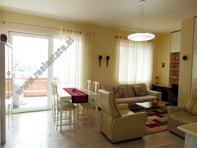 Modern one bedroom apartment for rent in Bogdaneve Street in Tirana, Albania