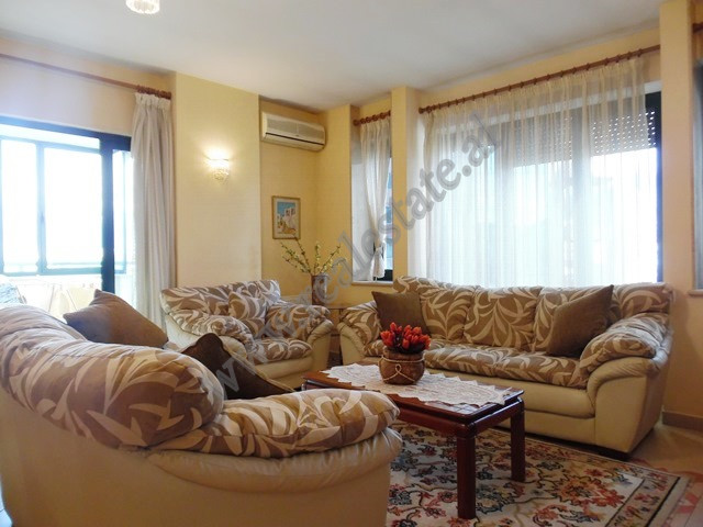 Two bedroom apartment for rent near Deshmoret e Kombit Boulevard in Tirana