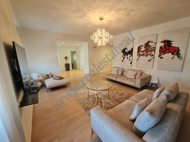 Modern two-bedroom apartment for rent in Bogdaneve street in Tirana, Albania