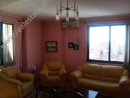 Apartment for rent in Bajram Curri Boulevard in Tirana. The apartment is situated on the 10th floor 