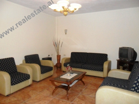 Two bedroom apartment for rent in Llazar Pulluqi Street in Tirana.
The apartment is located in a qu