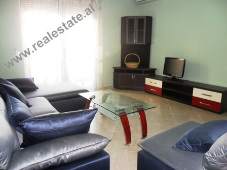 One bedroom apartment for rent in Elbasanit Street in Tirana. The apartment is located in a preferab