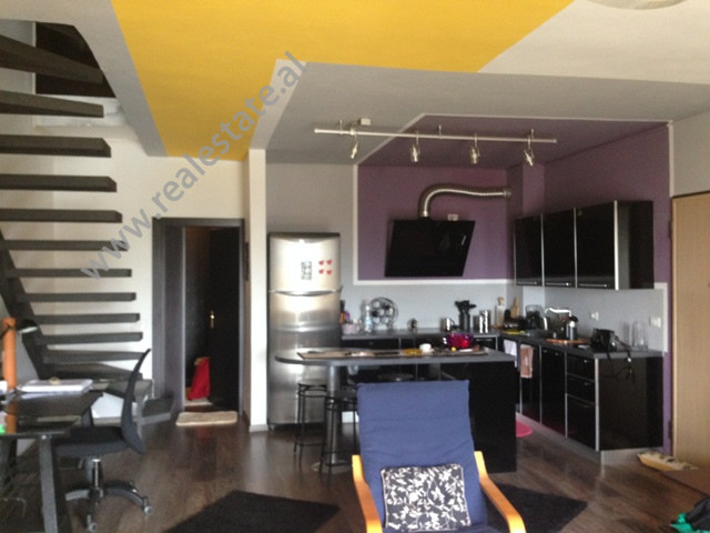 Duplex apartment for rent in Kodra e Diellit Residence in Tirana.
The apartment has 119 m2 of livin