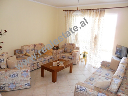 Apartment for rent in Mujo Ulqinaku Street.The flat is situated on the 8-th floor in a new building 