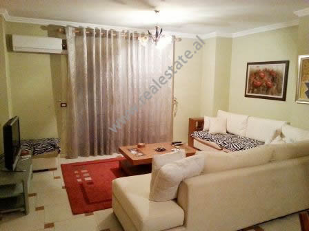 Apartment for rent in Durresi Street in Tirana.
It is situated on the 5-th floor in a new building,