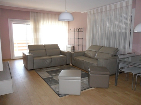 Two bedroom apartment for rent in a well-known residence in Tirana.

It is positioned near TEG, th