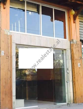 Duplex store for sale in Kujtim Laro Street in Tirana.
It is located on the 1-st floor on the side 