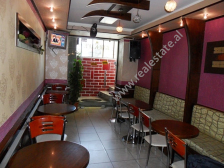 Coffee bar for sale near Adem Jashari Square in Tirana.
It is situated on the basement in an old bu