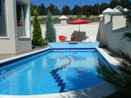 Three storey villa for rent in Sauk area in Tirana, very close to Brigada Palace.

The villa has a