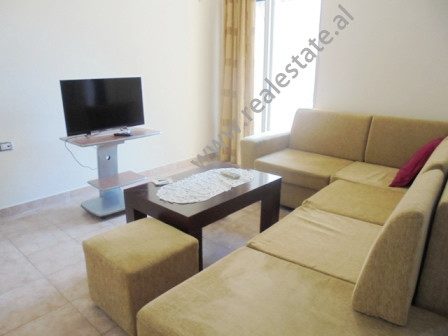 One bedroom apartment for rent in Sulejman Delvina street, near Selman Stermasi stadium in Tirana.
