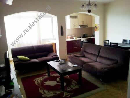 Modern apartment for rent in Myslym Shyri Street in Tirana.
It is situated on the 5-th floor in an 