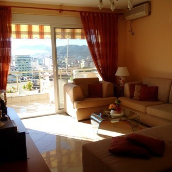 Apartament 2+1 me qera ne rrugen Brigada e VIII ne Tirane.Banesa ndodhet ne katin e XI-te te pallati