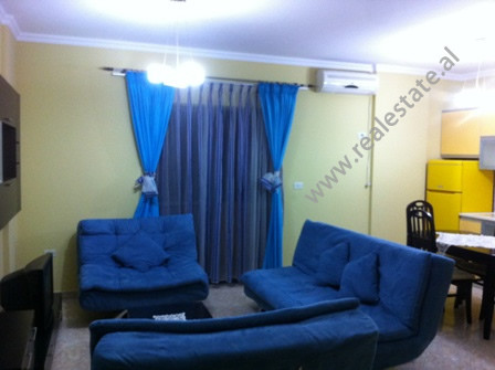 Apartment for rent in Muhedin Llagani Street in Tirana.
It is situated on the 6-th floor in a new b