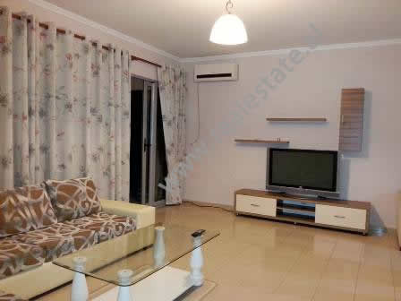 Apartment for rent in Medar Shtylla Street in Tirana.
It is situated on the 10-th floor in a new bu