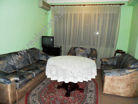Apartment for rent in Brigada VIII Street in Tirana.
It is situated on the 3-rd floor in a new buil