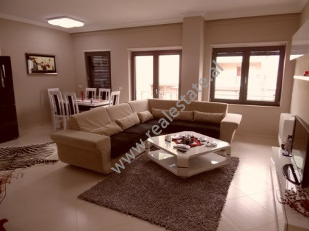 Two bedroom apartment for rent in Rilindja Square in Tirana.
The apartment is situated on the 6th f