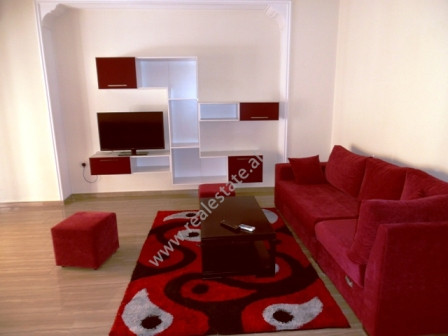 Three bedroom apartment for rent in Him Kolli Street in Tirana.
The apartment is situated on the fo