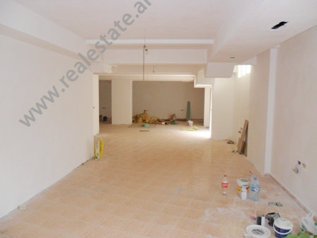 Store for rent in Adbulla Keta Street in Tirana. It is located on the basement in a new building, on