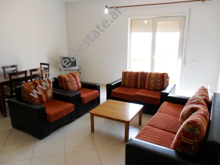 Apartment for rent in Don Bosko area in Tirana.
It is situated on the 6-th floor in a new complex o