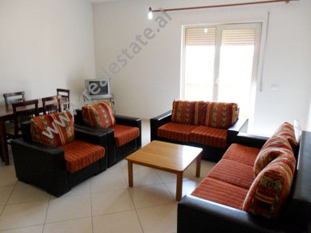 Apartment for rent in Don Bosko area in Tirana.
It is situated on the 6-th floor in a new complex o