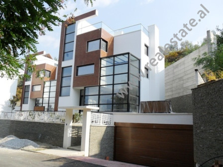 Four storey villa for rent close to TEG Shopping Center in Tirana.
It is located in a new complex, 
