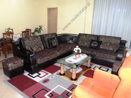 Two bedroom apartment for rent in Kavaja Street, close to Globe Center in Tirana.
It is situated on