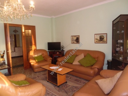 Three bedroom apartment for rent in Blloku area in Tirana.
The apartment is situated on the 4th flo