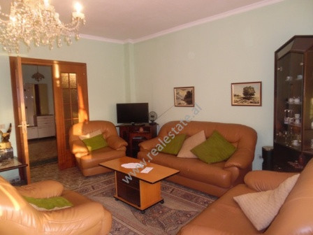 Three bedroom apartment for rent in Blloku area in Tirana.
The apartment is situated on the 4th flo