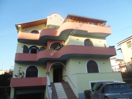 Four storey villa + basement for rent in Artan Lenja street in Tirana.
Villa has an inner space of 