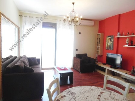 Apartment for rent in the beginning of Qemal Stafa Street.

It is situated on the 9-th floor of a 