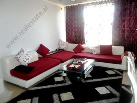 Apartment for rent in Luigj Gurakuqi Street in Tirana.
The flat is situated on the 6-th floor of a 