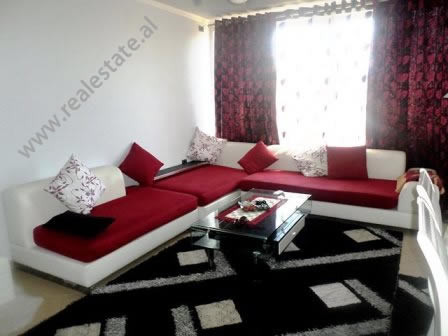 Apartment for rent in Luigj Gurakuqi Street in Tirana.
The flat is situated on the 6-th floor of a 