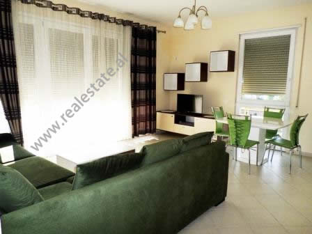 Two bedroom apartment for rent in Reshit Petrela Street in Tirana.
It is situated on the 5-th floor