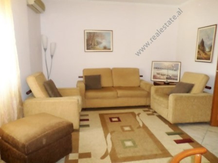 Two bedroom apartment for rent in the beginning of Sander Prosi Street in Tirana.

It is situated 