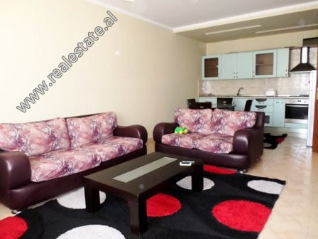 Two bedroom apartment for rent close to Artificial Lake of Tirana, Albania.
It is situated on the 1