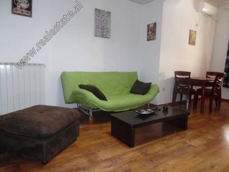 One bedroom apartment for rent in Brigada VIII Steet in Tirana.
It is situated on the 2-nd floor of