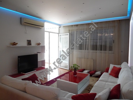 Two bedroom apartment for rent in Medar Shtylla street, in Komuna e Parisit area in Tirana.
It is l
